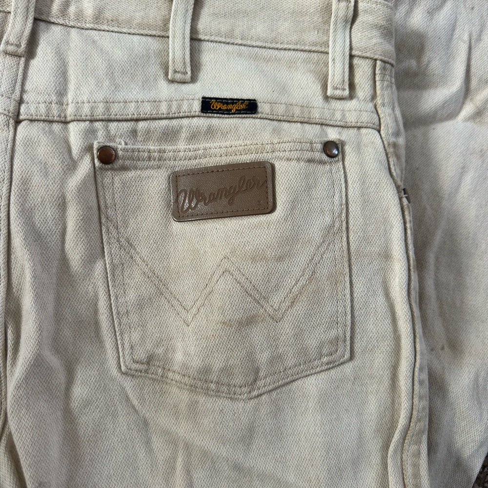 Wrangler Tan Denim Jeans